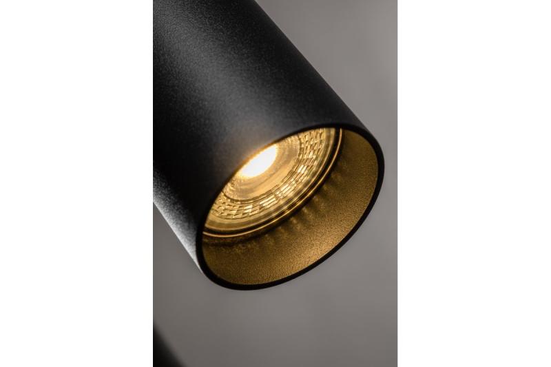 Decor Suspended luminaire TRESOS II 3xGU10 aluminum IP20 max. 3x20W black 1208964030