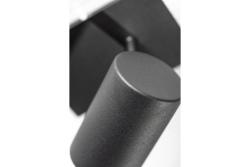 Decor Ceiling luminaire VENETO IP20 max. 20W 1 x GU10 round black 1208964036