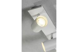 Decor Ceiling luminaire VENETO  IP20 max. 20W 3 x GU10 round white 1208964039