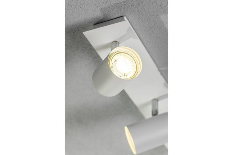 Decor Ceiling luminaire VENETO  IP20 max. 20W 3 x GU10 round white 1208964039