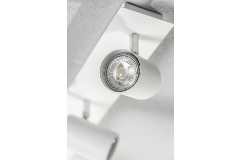 Decor Ceiling luminaire VENETO  IP20 max. 20W 3 x GU10 round white 1208964039