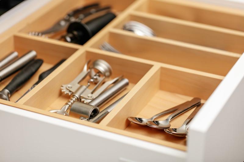 Decor Cutlery Tray Kitchen Adjustable Insert for 600-1000mm Cabinets 1208966291