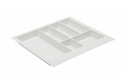 Decor Cutlery Tray Insert for Kitchen Drawer 600 White 1208966377