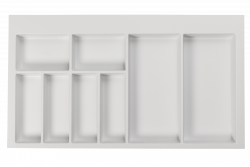 Decor Cutlery Tray Insert for Kitchen Drawer 900 White 1208966381