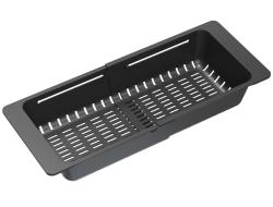 Quadri black adjustable drip tray 320/460 x 185mm for sinks 1208967541