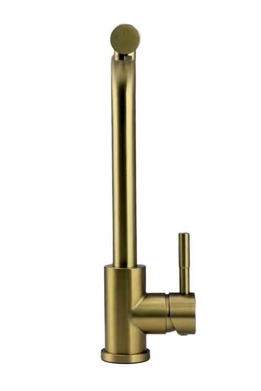 Pure.Sink Elite Steel Spark kitchen faucet PVD brushed gold PS8040-60