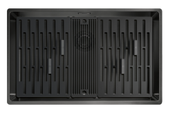 Franke Mythos Masterpiece BXM 210.68 Large Gun Metal Sink PVD Anthracite 685x410mm Flush Mount and Undermount - 127.0676.885