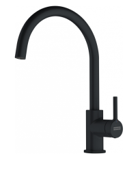 Franke Lina XL Kitchen Mixer Tap Black with Swivel Spout 115.0626.019