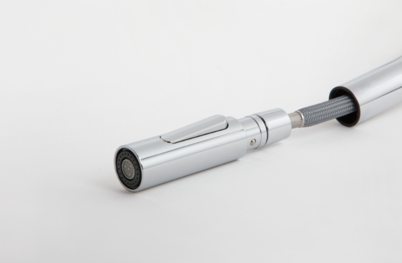 Franke Pescara J Single-Lever Mixer Tap Black with Pull-Out Spout and Spray Function 115.0575.968