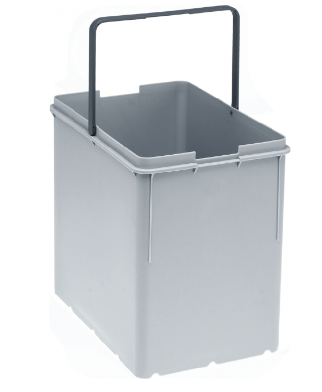 Franke Rectangular Plastic Bucket - 14 Liters for Cube 40 Waste Sorting System 133.0023.966