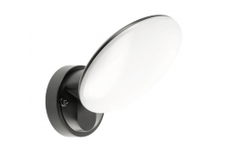 'TERRO LED luminaire with motion sensor,10W,1200lm,IP54,AC220-240V,50/60Hz,4000K,black