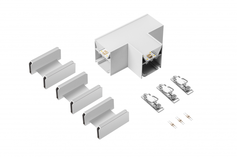 VINEA T-connector, LED, white