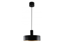 Ceiling luminaire SELVIA II, 9585, max. 250V, 50/60Hz, 1*E27, max.40 W, IP20, avg. 30 cm, black/gold