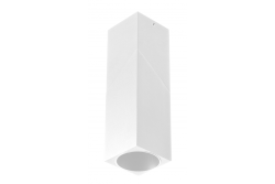 VIRGO ceiling luminaire, max. 250V, 50/60Hz, 57x57x152mm, IP20, max. 20W, Square, White