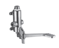 PB Pedal Line Foot Pedal Mixer Tap Chrome for Wall Mounting 1208969754