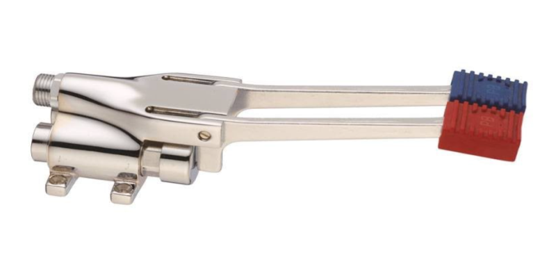 PB Pedal Line Double Foot Pedal Mixer Tap Chrome for Floor Mounting 1208969756