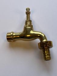 PB Garden Sandblasted Yellow Tap with Garden Hose Connection 1208969794