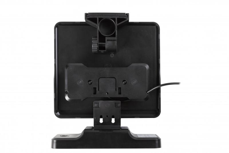 Solar luminaire with motion and dusk sensor DAVOS, LED, 1000lm, 4000K, 2000mAh, IP54, black