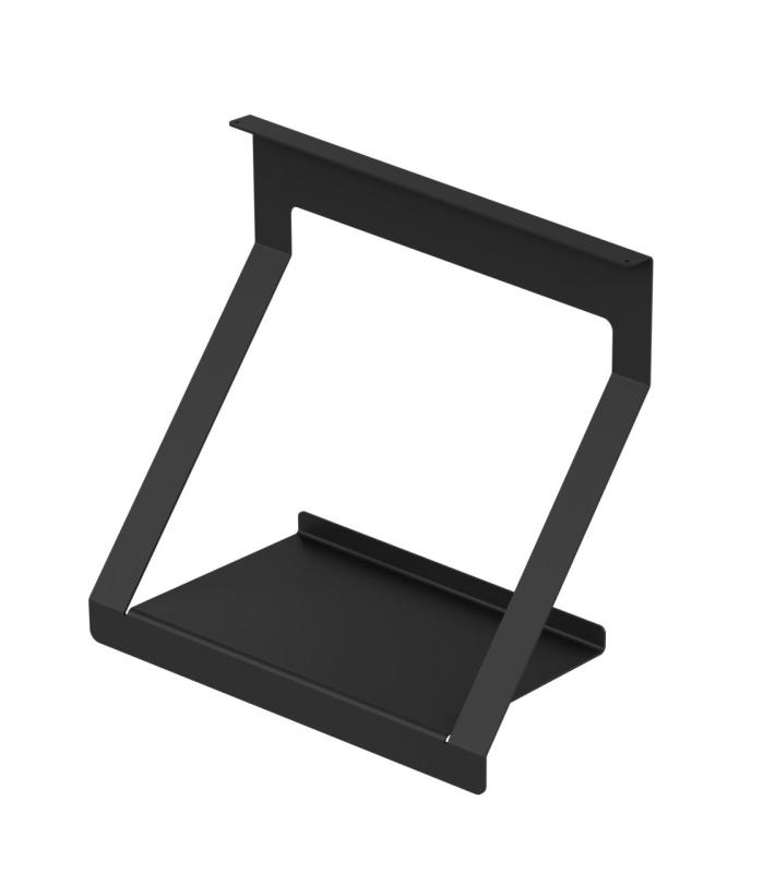 Epka Luxion Set Kitchen Rails 80 cm with Accessories Metal with Concealed Mounting Black 1208969994