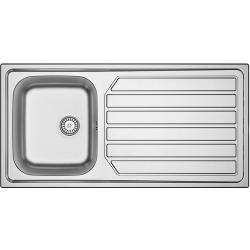 Banka Centurio 100-34 Stainless Steel Sink, surface-mounted, 100x50cm with draining board 1208970033