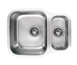Banka Alaska Stainless Steel 1.5 Sink Undermount 524 x 400 mm 1208970064