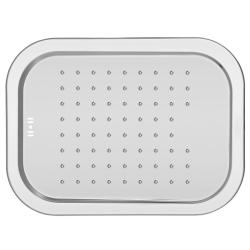 Banka Boston Stainless Steel Shallow Sink with Drain Tray 542 x 402 mm Surface Mount 1208970073