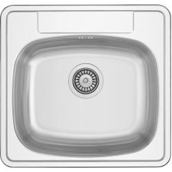 Detroit Bank Stainless Steel Sink 534 x 508 mm Built-in with faucet hole bank 1208970075