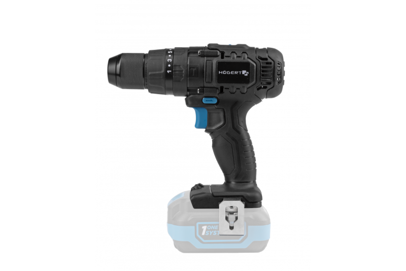 Högert Cordless Hammer Drill 18V for Brick, Stone, Wood, Metal