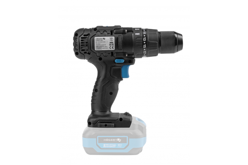 Högert Cordless Hammer Drill 18V for Brick, Stone, Wood, Metal