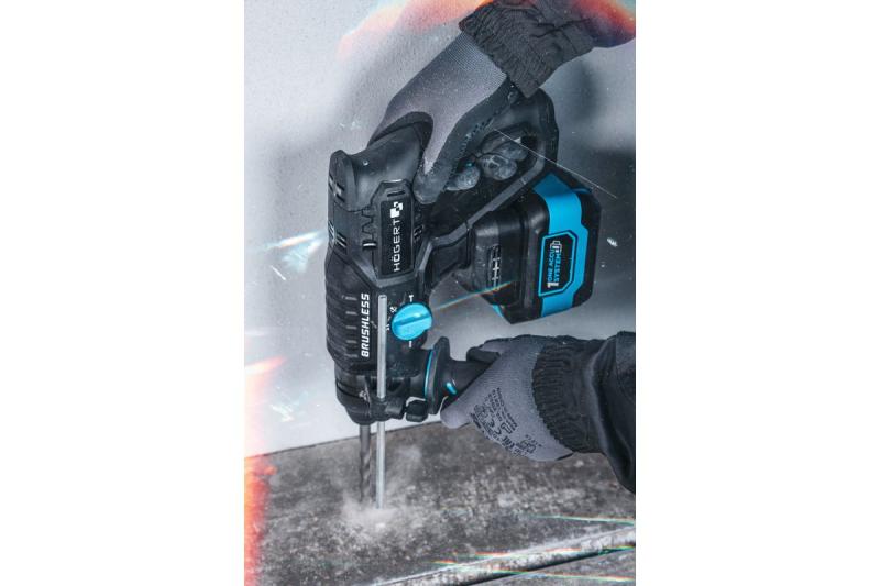 BRUSHLESS HAMMER DRILL WITH CHISELING FUNCTION 18V