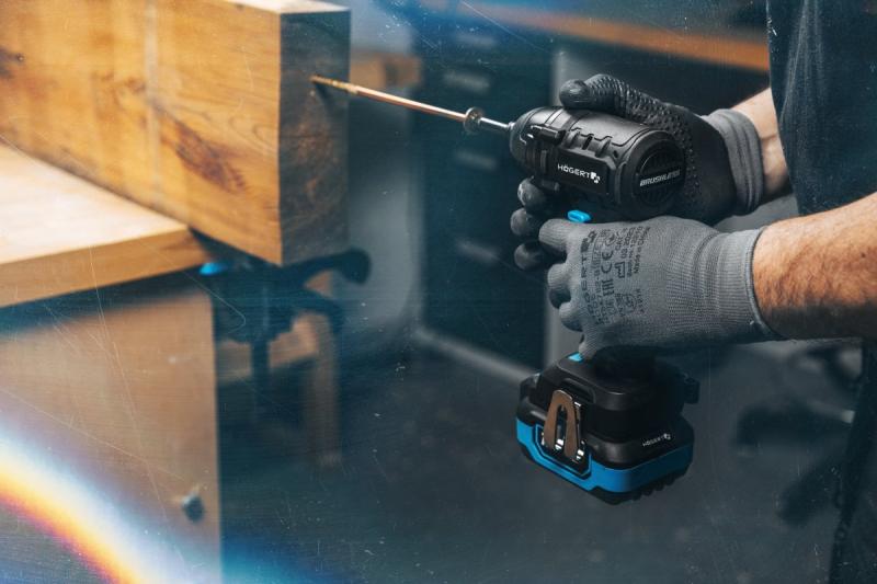 Cordless Brushless Screwdriver Drill Impact Driver Kit