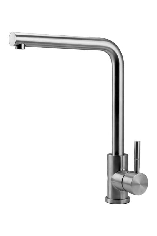 Pure.Sink Prestige Combination Set Stainless Steel Sink 50x40 cm with Stainless Steel Kitchen Faucet 1208970762