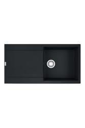 Franke Maris MRG 611-97 Fragranite Matte Black Sink 97 x 50 cm Top Mount with Draining Area 114.0628.967