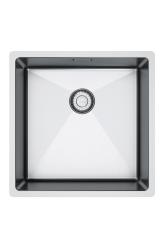 Franke Bolero Plus New R10 B2X 210-40-40 Stainless Steel Sink Flat installation undermount and topmount 40x40 cm 127.0728.976