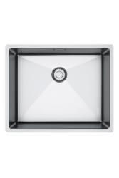 Franke Bolero Plus New R10 B2X 210-50-40 Stainless Steel Sink Flush-mount, Undermount and Top-mount 50x40 cm 127.0728.977