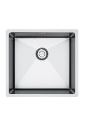 Franke Bolero Plus New R10 B2X 210-40-37 Stainless Steel Sink Flush Mount, Undermount and Topmount 40x37 cm 127.0730.522