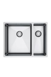 Franke Bolero Plus New R10 B2X 260-34-16 BL 1.5 One and a half Stainless Steel Sink Flat mount, undermount and top mount 56x45 cm 127.0733.339