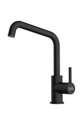 Franke Lina U Kitchen Faucet Swivel Spout Black 115.0728.474