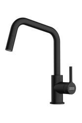 Franke Lina U Kitchen Faucet Black Retractable Spout 115.0728.477
