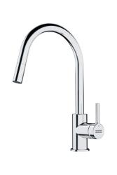 Franke Lina Kitchen Mixer Tap Chrome with Pull-Out Hand Shower 115.0693.229