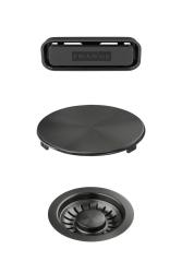 Franke Maris color set Drain set Gun Metal 1208970839