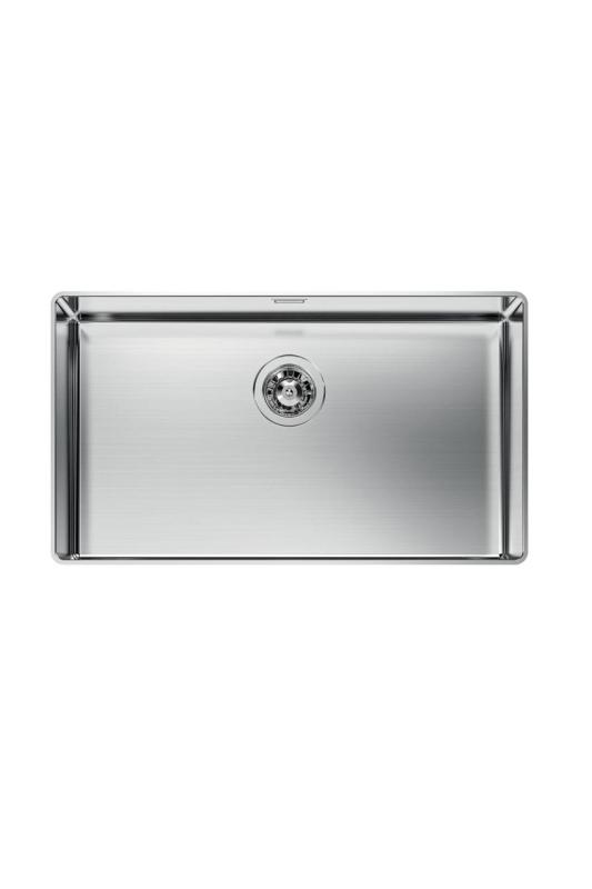 Foster Phantom Slimline Stainless Steel Sink 71x40cm Undermount for ceramic countertops 1208971121
