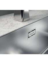 Foster Phantom Slimline Stainless Steel Sink 50x40cm Undermount for Ceramic Countertops 1208971122