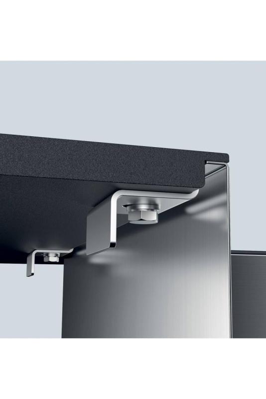 Foster Phantom Slimline Stainless Steel Sink 40x40cm Undermount for ceramic countertops 1208971123