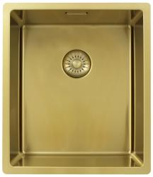 Pure.Sink Exclusivo Gold sink 34x40 cm 10mm radius undermount, flush mount and top mount PEX3440-60