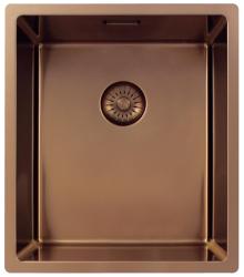 Pure.Sink Exclusivo Copper Sink 34x40 cm 10mm radius undermount, flush mount and top mount PEX3440-62