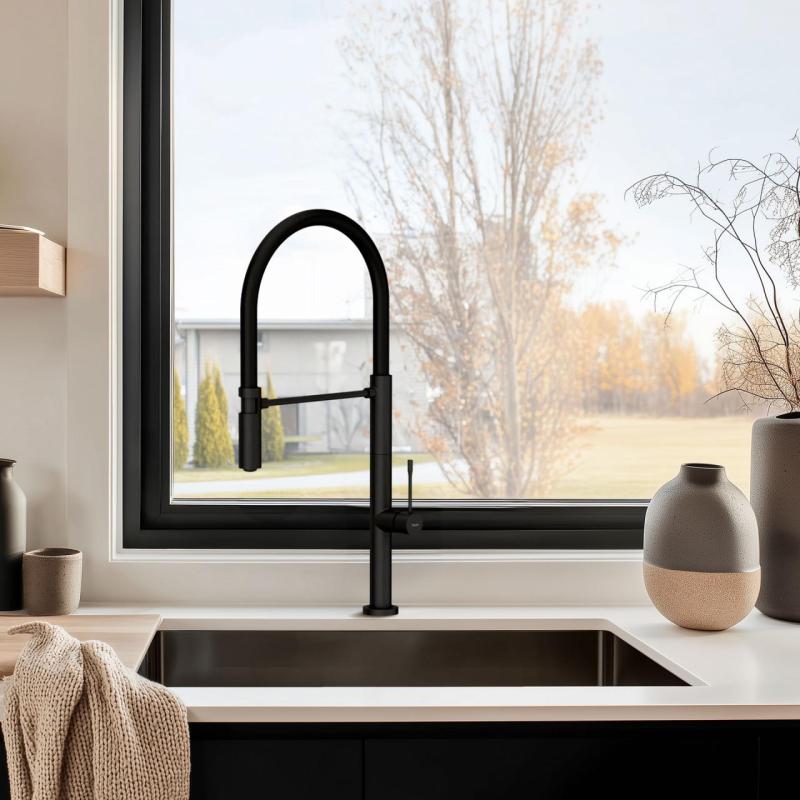 Pure.Sink Exclusivo Gun Metal Sink 50x40 cm 10mm radius undermount, flush mount and top mount PEX5040-61