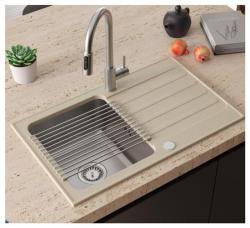 Quadri Viora Kitchen Mixer Tap Stainless Steel 3-way with an extra connection for filtered water 1208971404