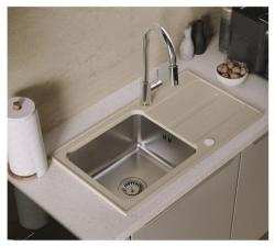 Quadri Viora Kitchen Mixer Tap Chrome 3-way with an extra connection for filtered water 1208971405