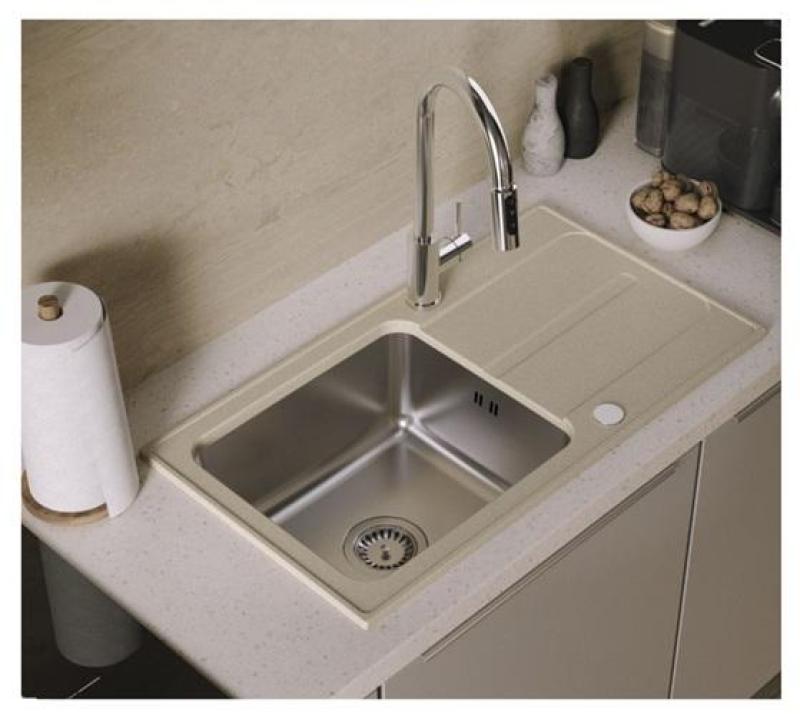 Quadri Viora Kitchen Mixer Tap Chrome 3-way with an extra connection for filtered water 1208971405